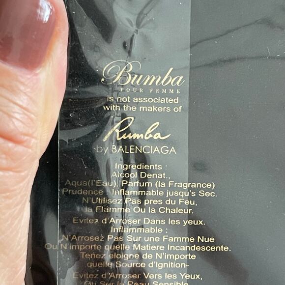 NWT Bumba Pour Femme Eau The Parfum 100ML 3.4oz Lot of 02 Sealed - Picture 4 of 5